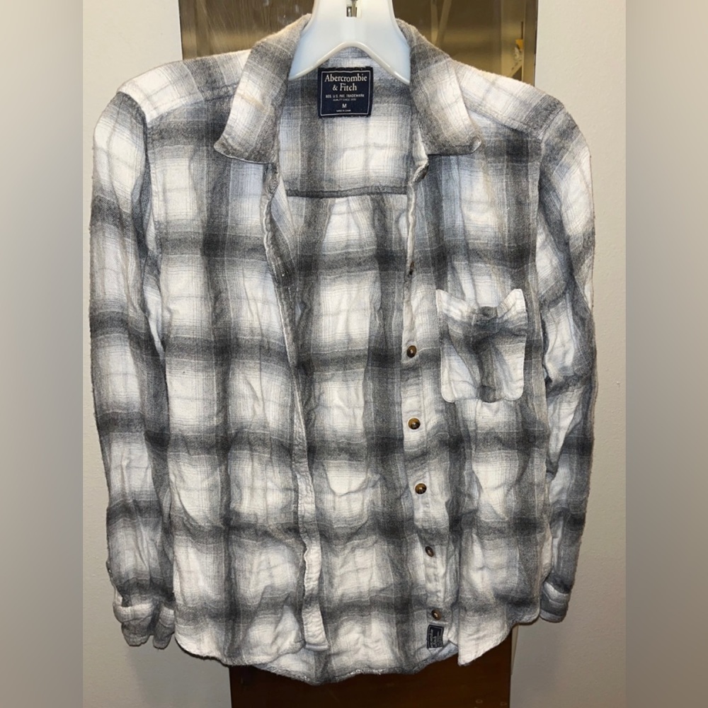 Abercrombie plaid shirt
